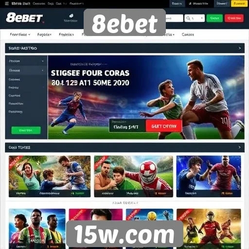 Análise das funcionalidades do site de jogos 8ebet